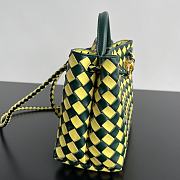 Colestore Bottega Veneta Small Andiamo Emerald Green Sherbert 25x20x10cm - 6