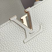Colestore  Louis Vuitton Capucines Mini Cream 13.6 x 8 x 21cm - 6