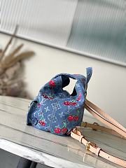 Colestore Louis Vuitton  Venice NM LV x TM Backpack Monogram Denim with Cherry motif 24 × 26 × 7 cm - 2