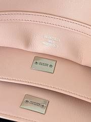 Colestore Balenciaga Rodeo Handbag Large in Suede Pink Smooth Calfskin 35x23.3x10.9cm - 3