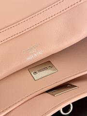 Colestore Balenciaga Rodeo Handbag Mini in Suede Pink Smooth Calfskin 22.8x9.9x8.3cm - 2