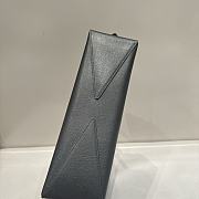 Colestore Alaia Le Teckel Medium Nubuck Shoulder Bag Black 32x10x13cm - 5