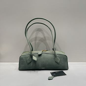 Colestore Alaia Le Teckel Medium Nubuck Shoulder Bag Mint 32x10x13cm