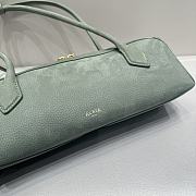 Colestore Alaia Le Teckel Medium Nubuck Shoulder Bag Mint 32x10x13cm - 2