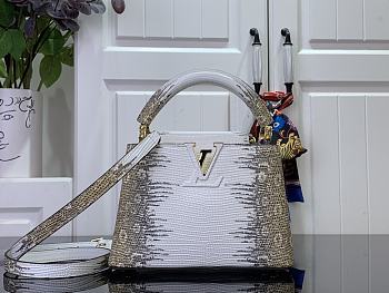 Colestore Louis Vuitton Capucines Mini 'Vegetal Luxe Beige' 21×14×8cm