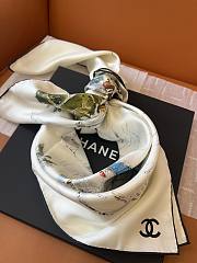 Colestore Chanel Coco LandscapeSilk Scarf 90x90cm - 2