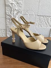 Colestore Chanel 25 Métiers d’art Sandals/Heels Lambskin Camel Beige - 1