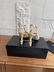 Colestore Chanel 25 Métiers d’art Sandals/Heels Lambskin Camel Beige - 6