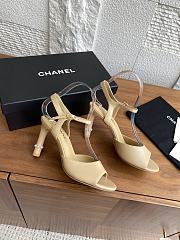 Colestore Chanel 25 Métiers d’art Sandals/Heels Lambskin Camel Beige - 5