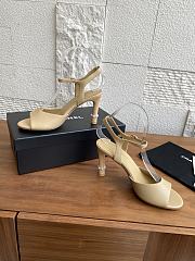 Colestore Chanel 25 Métiers d’art Sandals/Heels Lambskin Camel Beige - 2