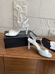 Colestore Chanel 25 Métiers d’art Sandals/Heels Lambskin White - 2