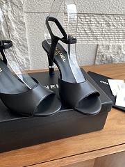 Colestore Chanel 25 Métiers d’art Sandals/Heels Lambskin Black - 6