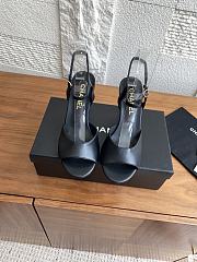 Colestore Chanel 25 Métiers d’art Sandals/Heels Lambskin Black - 5