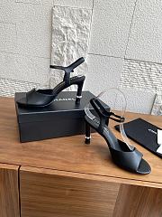 Colestore Chanel 25 Métiers d’art Sandals/Heels Lambskin Black - 3