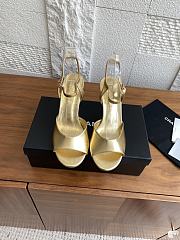 Colestore Chanel 25 Métiers d’art Sandals/Heels Lambskin Gold - 5