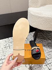 Colestore Louis Vuitton x Takashi Murakami Cherry Sandals Black - 6
