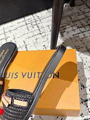 Colestore Louis Vuitton x Takashi Murakami Cherry Sandals Black - 5