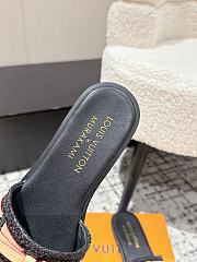 Colestore Louis Vuitton x Takashi Murakami Cherry Sandals Black - 4