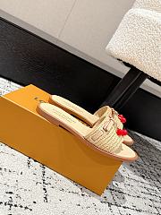 Colestore Louis Vuitton x Takashi Murakami Cherry Sandals Natural - 3