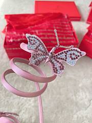 Colestore Rene Caovilla Butterfly Crystal Spiral Sandals Pink - 2