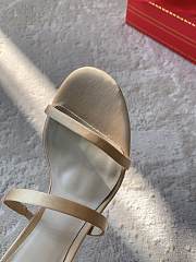 Colestore Rene Caovilla Satin Rose Heels Beige - 6