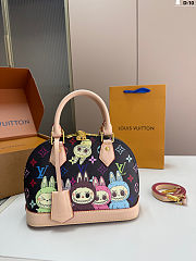Colestore Louis Vuitton Alma BB Monogram Multicolor Labubu Brown 24x17cm - 3