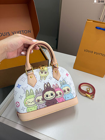 Colestore Louis Vuitton Alma BB Monogram Multicolor Labubu White 24x17cm
