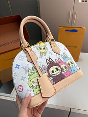 Colestore Louis Vuitton Alma BB Monogram Multicolor Labubu White 24x17cm - 4