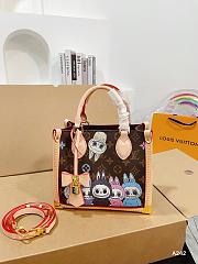 Colestore Louis Vuitton OnTheGo Monogram Labubu Brown 24x20x12cm  - 1