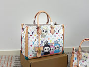 Colestore Louis Vuitton OnTheGo Monogram Labubu White 24x20x12cm  - 1