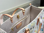 Colestore Louis Vuitton OnTheGo Monogram Labubu White 24x20x12cm  - 6