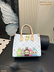 Colestore Louis Vuitton OnTheGo Custom Labubu 32x25cm - 1