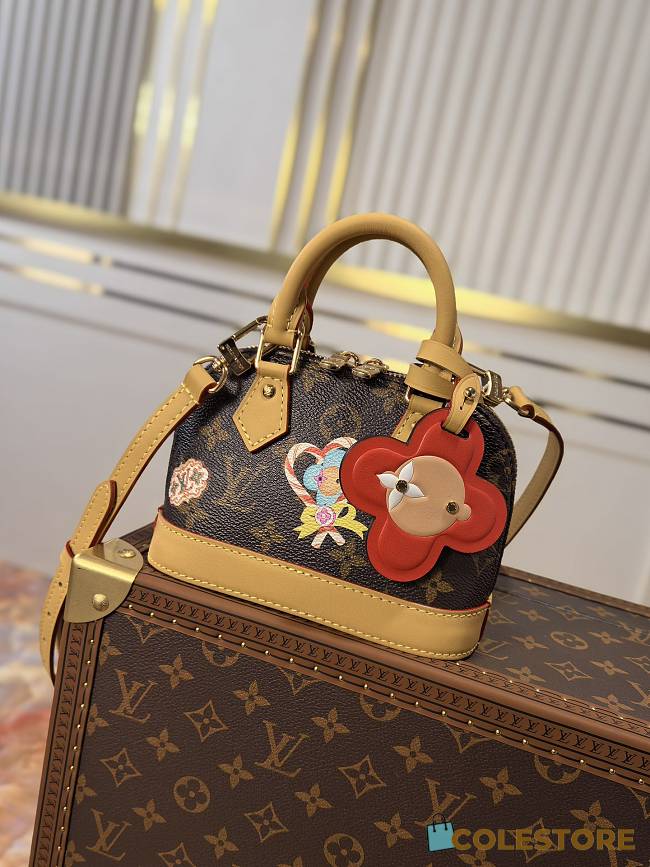Colestore Louis Vuitton Nano Alma Vivienne Limited Edition 18x12x8cm - 1