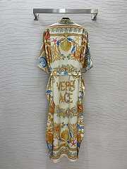 Colestore Versace Underwater Barocco Cover-Up Dress Multicolor, Gold - 3