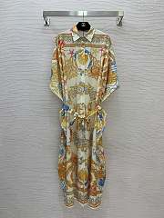 Colestore Versace Underwater Barocco Cover-Up Dress Multicolor, Gold - 2