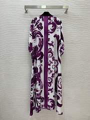 Colestore Dolce & Gabbana Majolica-print Twill Caftan Dress in Multicolor  - 5