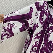 Colestore Dolce & Gabbana Majolica-print Twill Caftan Dress in Multicolor  - 3