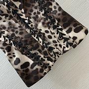 Colestore Dolce & Gabbana Leopard-print Drill Shaper Corset with Laces - 6