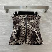Colestore Dolce & Gabbana Leopard-print Drill Shaper Corset with Laces - 5