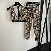 Colestore Dolce & Gabbana Yoga Sports wear Leopard print  - 1