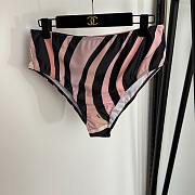 Colestore Emilio Pucci Marmo High-Rise Bikini Bottoms in Pink - 4
