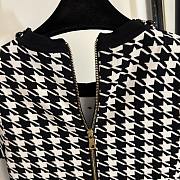 Colestore Balmain Inspired Houndstooth Knit Dress - 2