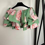 Colestore Dolce & Gabbana Rose Floral Print Green Set - 5
