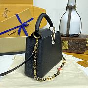 Colestore Louis Vuitton Capucines BB Black 27x18x9cm - 5