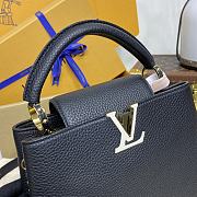Colestore Louis Vuitton Capucines BB Black 27x18x9cm - 3