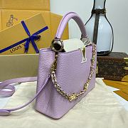 Colestore Louis Vuitton Capucines BB Magnolia / Cream 27x18x9cm - 5