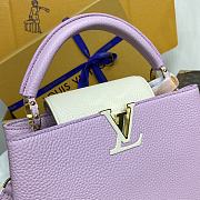Colestore Louis Vuitton Capucines BB Magnolia / Cream 27x18x9cm - 4