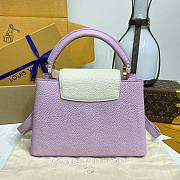 Colestore Louis Vuitton Capucines BB Magnolia / Cream 27x18x9cm - 3