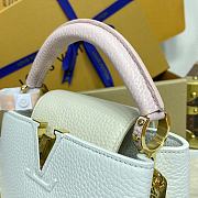 Colestore Louis Vuitton Capucines Mini Ivory / Rose Ballerine 21x14x8cm - 6