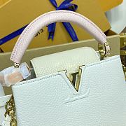 Colestore Louis Vuitton Capucines Mini Ivory / Rose Ballerine 21x14x8cm - 3